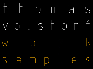 Work samples, click arrows